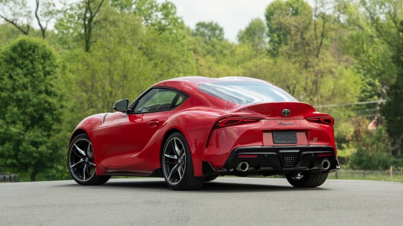 Toyota Supra sampled
