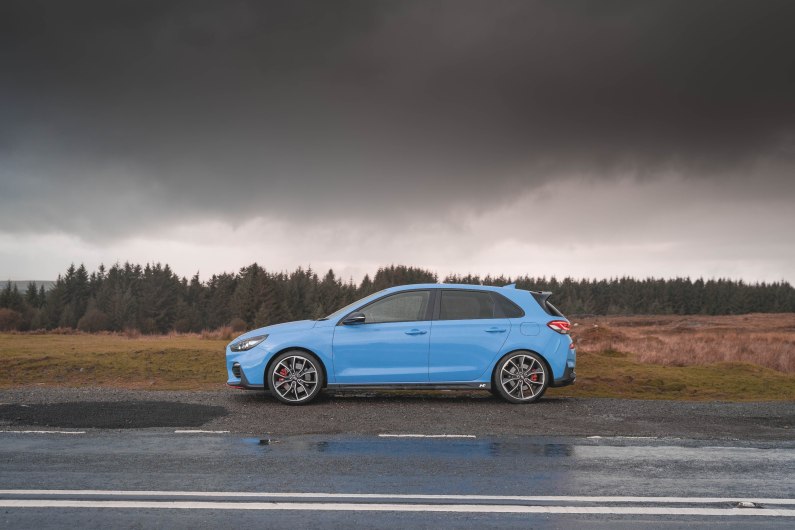 Hyundai i30N v Honda Civic Type R v Volkswagen Golf GTI TCR v Ford Focus ST