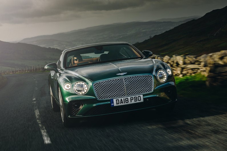 Conquering mountains in the Bentley Continental GT