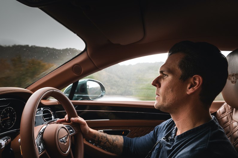 Conquering mountains in the Bentley Continental GT