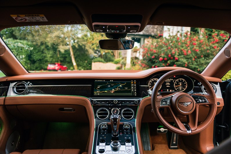 Conquering mountains in the Bentley Continental GT