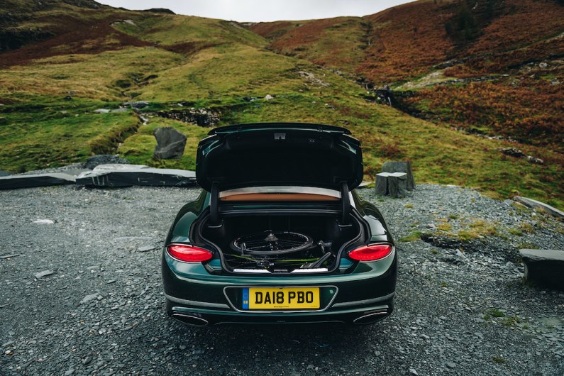 Conquering mountains in the Bentley Continental GT