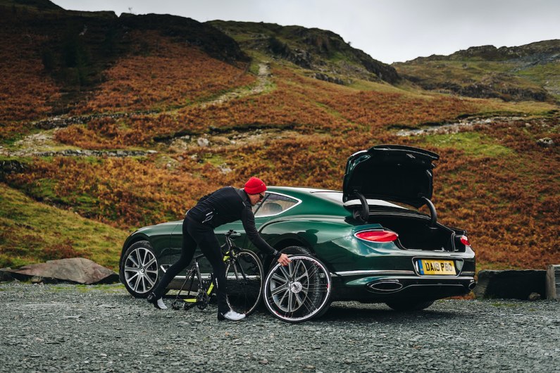 Conquering mountains in the Bentley Continental GT