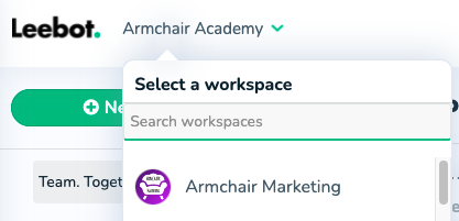 Lee Bot Manage your marketing, editorial & content calendars with Leebot.